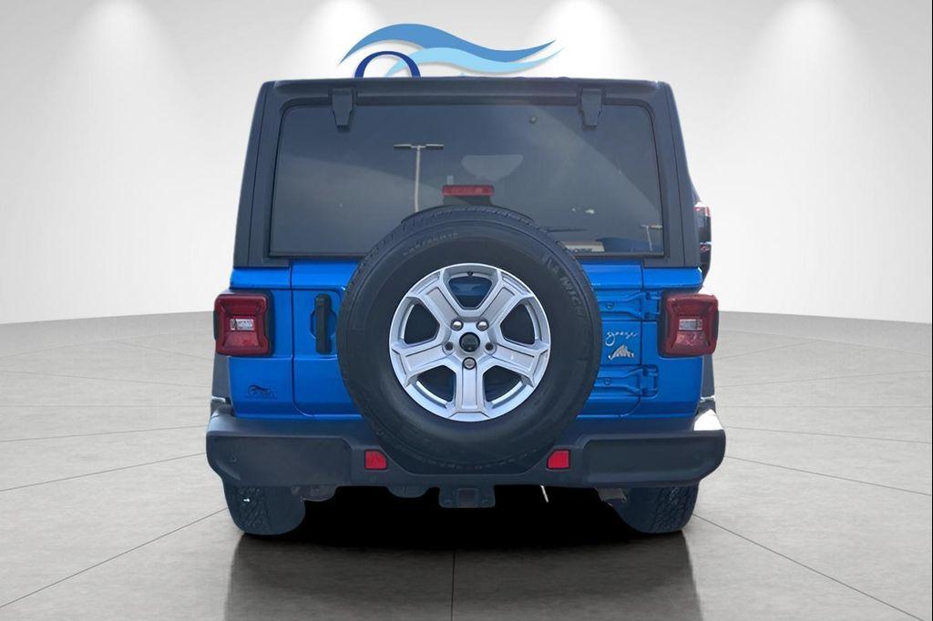 used 2021 Jeep Wrangler Unlimited car, priced at $28,988