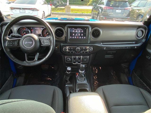 used 2021 Jeep Wrangler Unlimited car, priced at $30,998