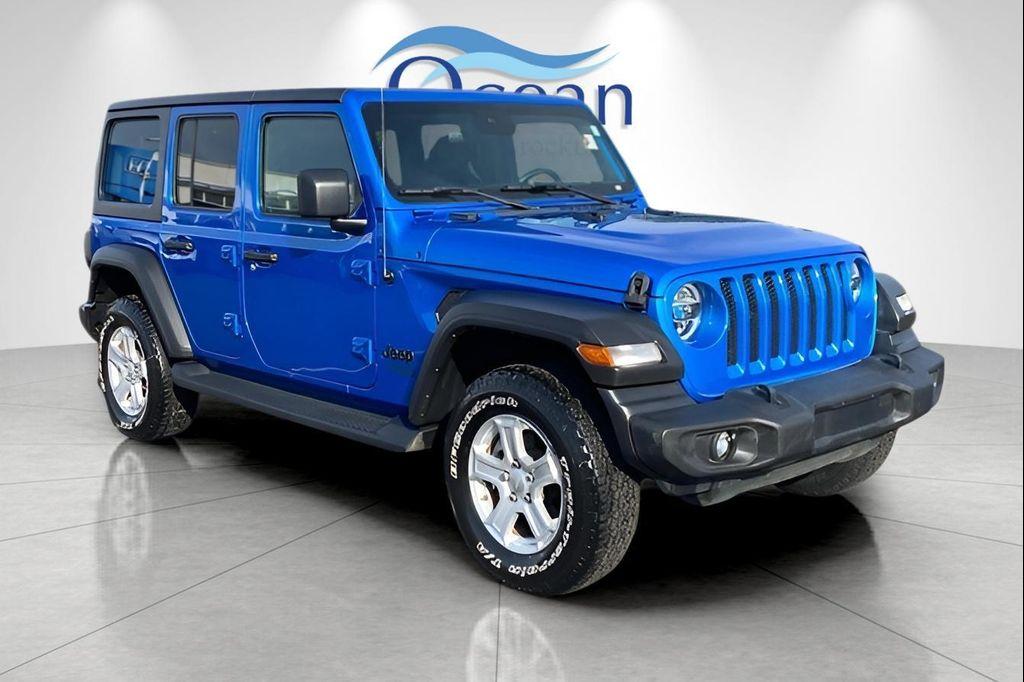 used 2021 Jeep Wrangler Unlimited car, priced at $28,988