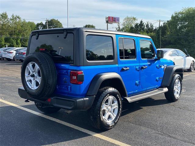 used 2021 Jeep Wrangler Unlimited car, priced at $30,998