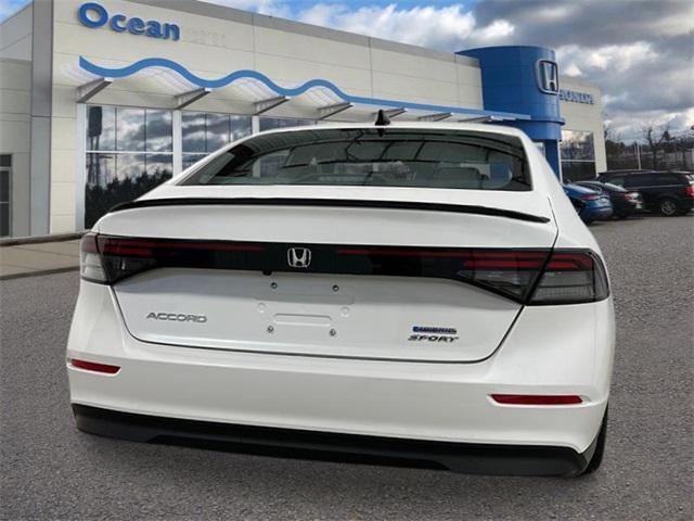 new 2025 Honda Accord Hybrid car, priced at $35,205