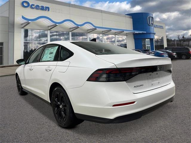 new 2025 Honda Accord car, priced at $32,165