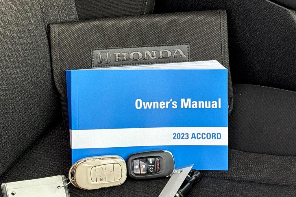 used 2023 Honda Accord car, priced at $25,898