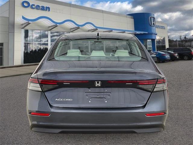 new 2025 Honda Accord car, priced at $29,445