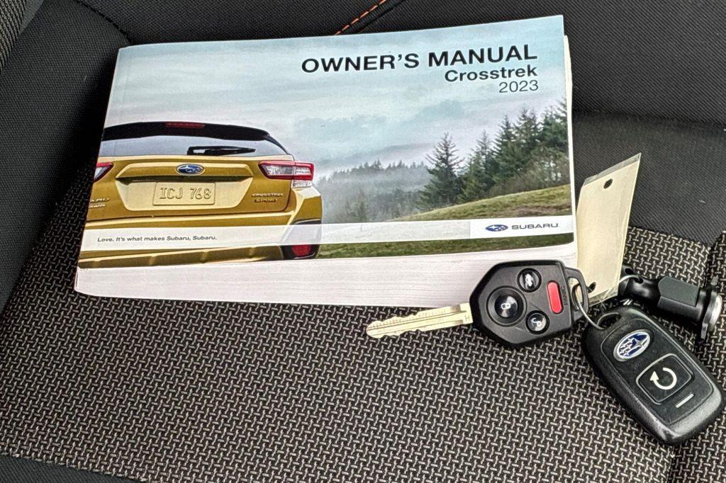 used 2023 Subaru Crosstrek car, priced at $22,498