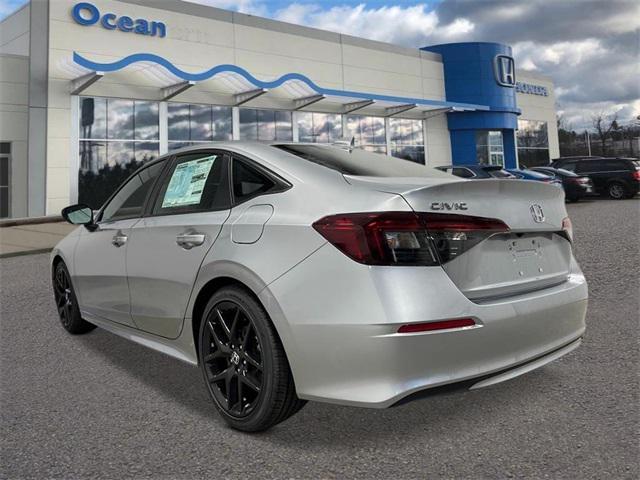 new 2025 Honda Civic car, priced at $27,400