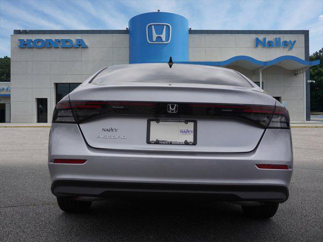 new 2025 Honda Accord car, priced at $30,274