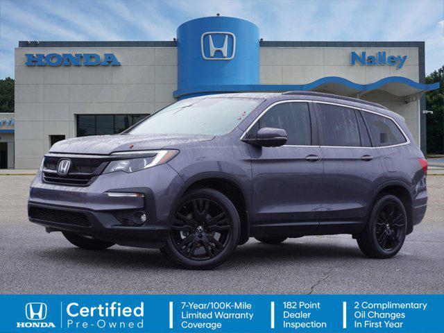 used 2021 Honda Pilot car, priced at $29,904