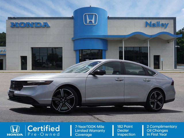 used 2024 Honda Accord Hybrid car, priced at $29,451