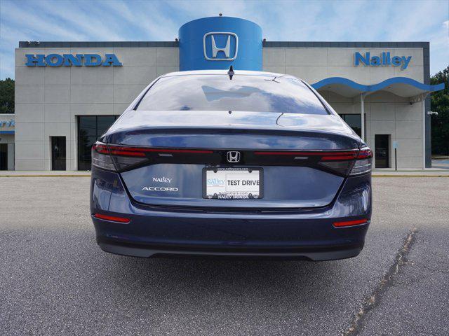 new 2024 Honda Accord car, priced at $29,599