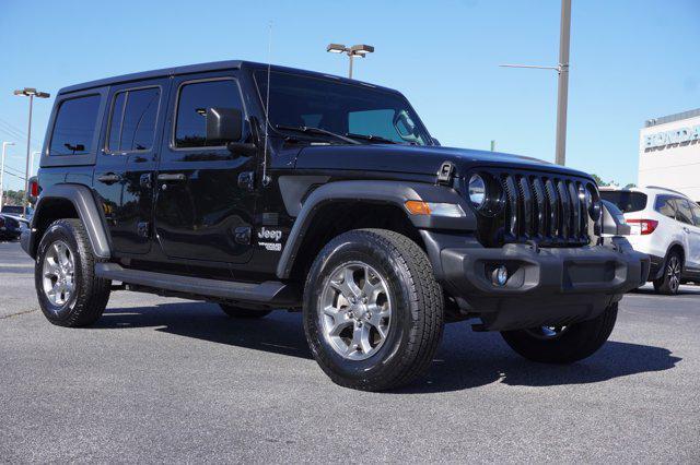 used 2020 Jeep Wrangler Unlimited car, priced at $26,991