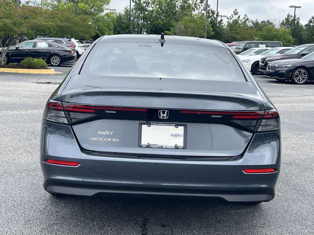 new 2025 Honda Accord car, priced at $28,257