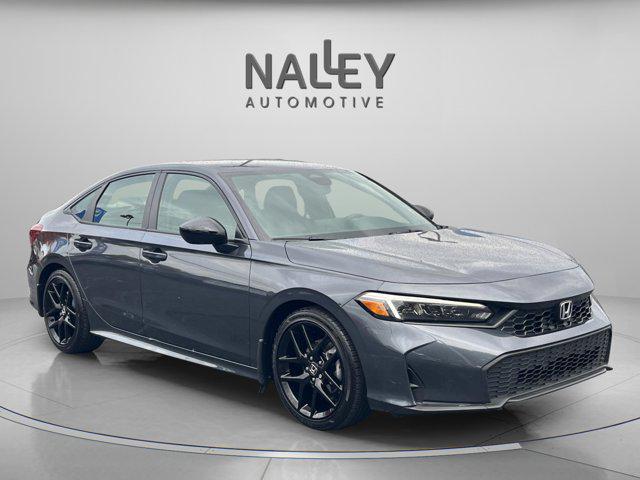 used 2025 Honda Civic car, priced at $26,218