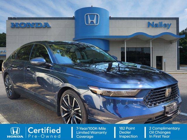 used 2025 Honda Accord Hybrid car, priced at $35,926