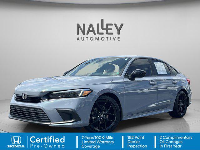 used 2023 Honda Civic car, priced at $25,948