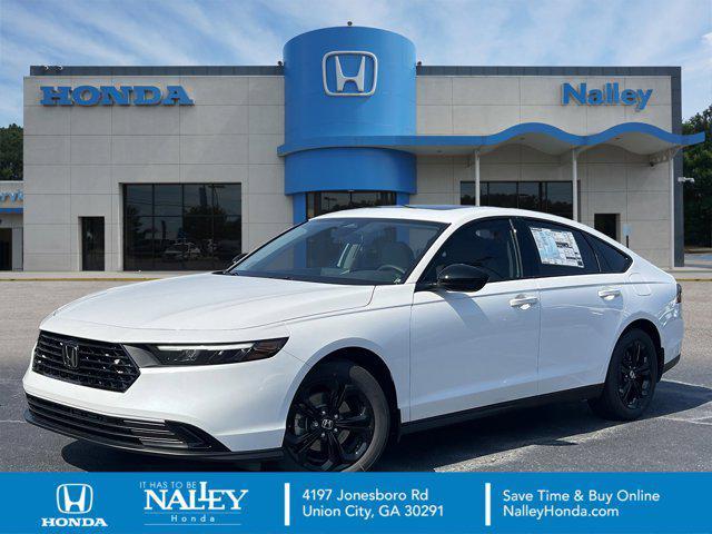 new 2025 Honda Accord car, priced at $30,705