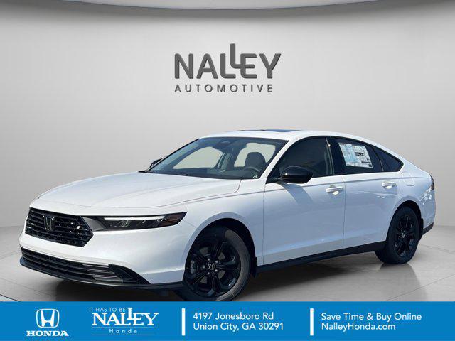 new 2025 Honda Accord car, priced at $30,705