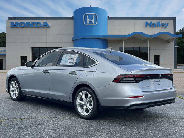 new 2025 Honda Accord car, priced at $28,257