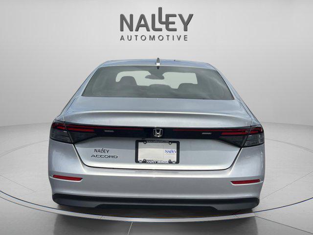 new 2025 Honda Accord car, priced at $28,257