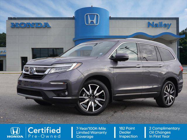 used 2021 Honda Pilot car, priced at $31,957