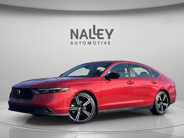 used 2024 Honda Accord Hybrid car, priced at $27,893