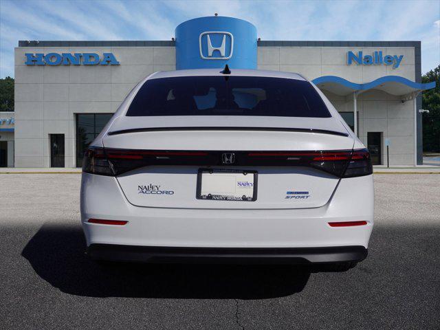 new 2025 Honda Accord Hybrid car, priced at $33,600