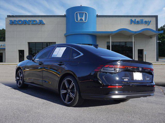 used 2023 Honda Accord Hybrid car, priced at $27,985