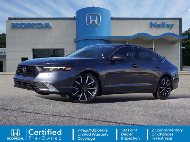 used 2023 Honda Accord Hybrid car, priced at $32,531