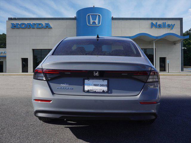 new 2025 Honda Accord car, priced at $30,650