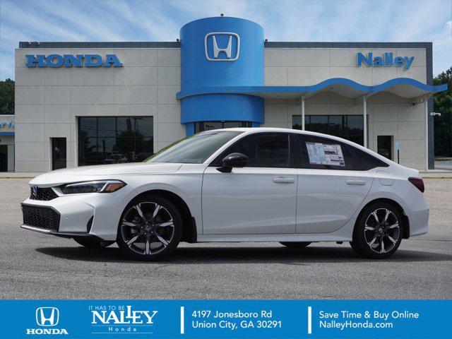 new 2025 Honda Civic Hybrid car, priced at $31,553