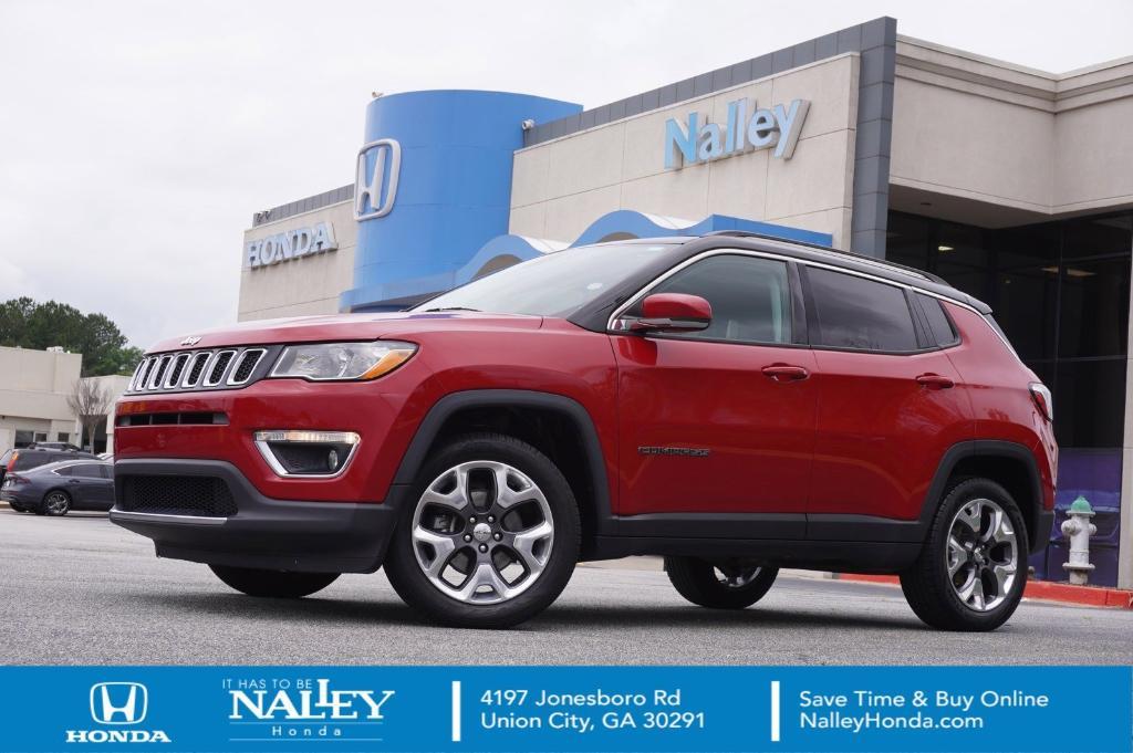 used 2018 Jeep Compass car, priced at $18,974
