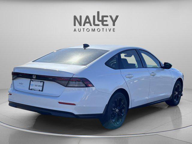 new 2025 Honda Accord car, priced at $30,750