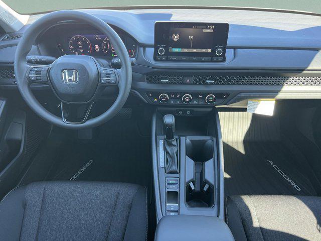 new 2025 Honda Accord car, priced at $30,750