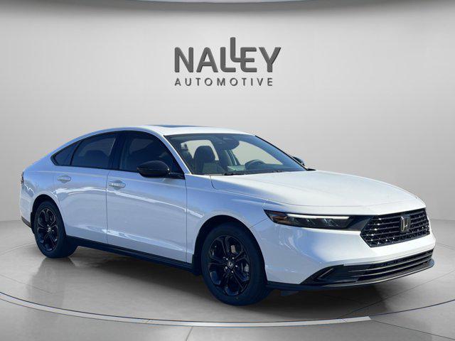 new 2025 Honda Accord car, priced at $30,750