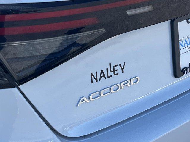 new 2025 Honda Accord car, priced at $30,750
