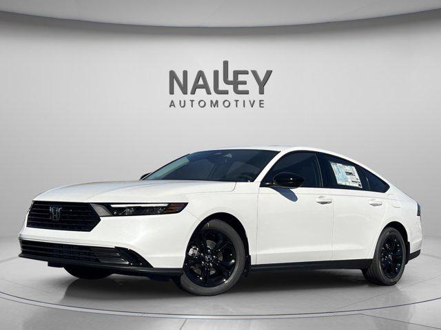 new 2025 Honda Accord car, priced at $30,750
