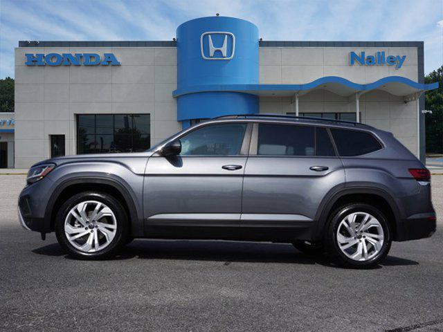 used 2021 Volkswagen Atlas car, priced at $24,359