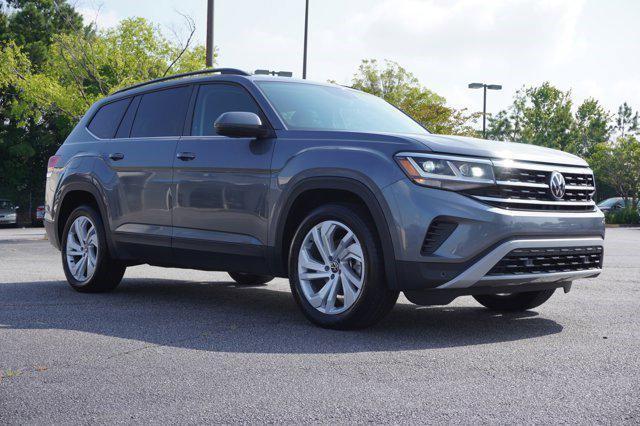 used 2021 Volkswagen Atlas car, priced at $24,359