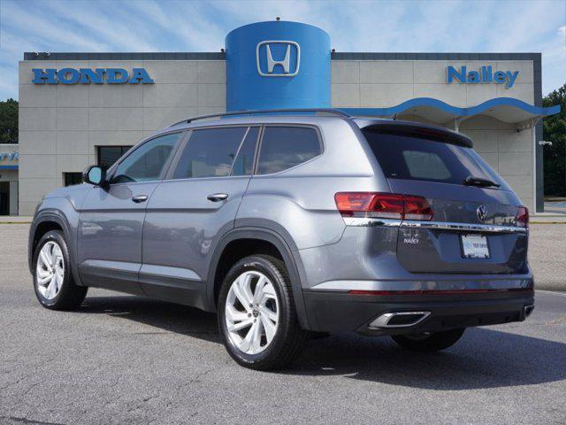 used 2021 Volkswagen Atlas car, priced at $24,359