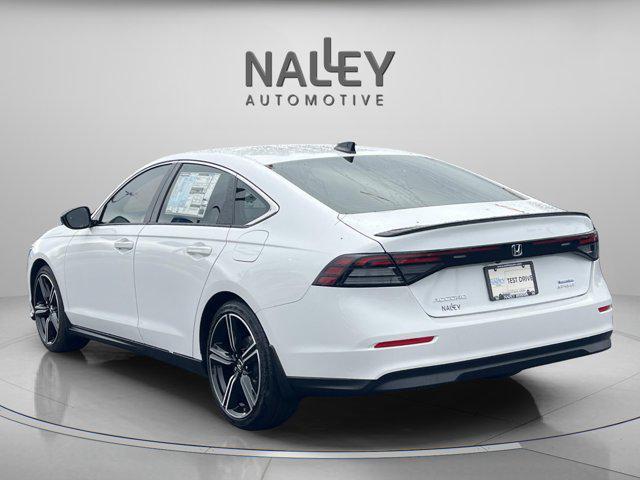 new 2025 Honda Accord Hybrid car, priced at $33,700