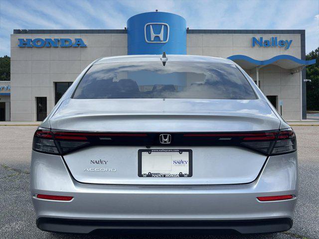 new 2025 Honda Accord car, priced at $28,257