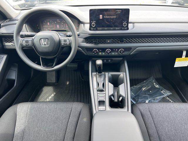 new 2025 Honda Accord car, priced at $28,257