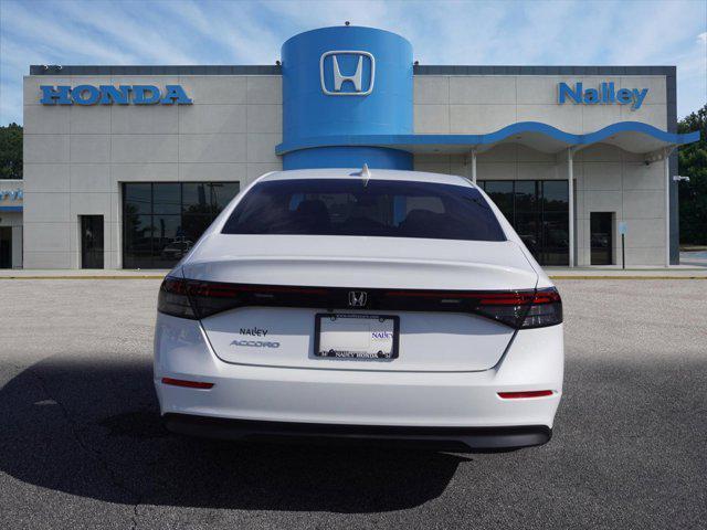 new 2025 Honda Accord car, priced at $28,633