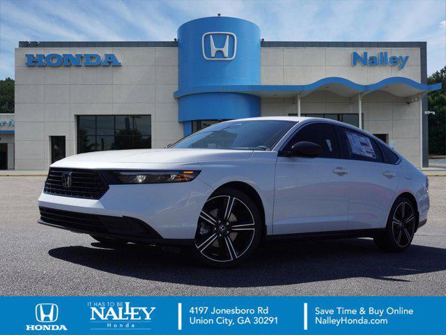 new 2024 Honda Accord Hybrid car, priced at $32,875