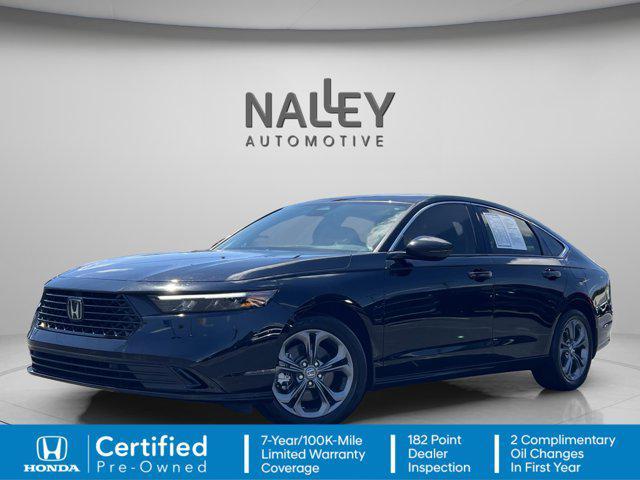 used 2023 Honda Accord Hybrid car, priced at $29,562
