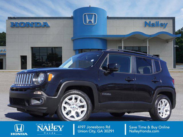 used 2018 Jeep Renegade car, priced at $15,254