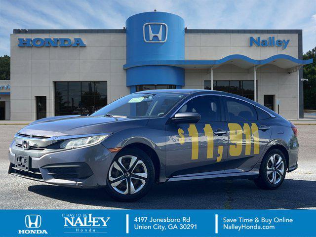 used 2017 Honda Civic car, priced at $11,804