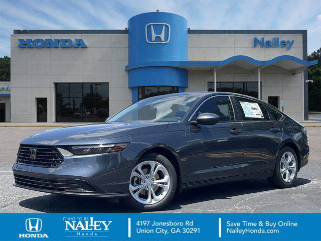 new 2025 Honda Accord car, priced at $28,257
