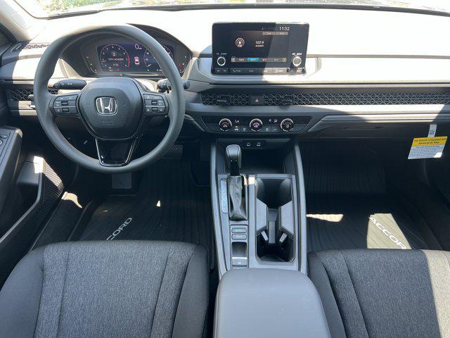 new 2025 Honda Accord car, priced at $28,257