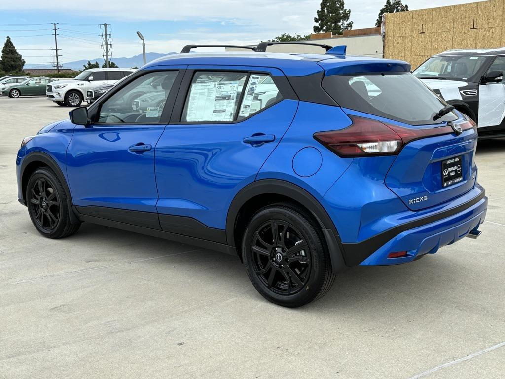 new 2024 Nissan Kicks car, priced at $26,286
